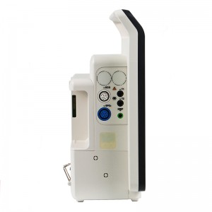 AURORA-10S 10.4 inch lightweight wireless patient monitor with printer Masimo Spo2 option