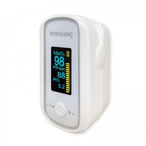 K01T 0.96 TFT Screen Visual Alarm Pediatric SpO2 Pulse Oximeter Fingertip with Sound
