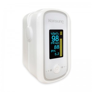 K01T 0.96 TFT Screen Visual Alarm Pediatric SpO2 Pulse Oximeter Fingertip with Sound
