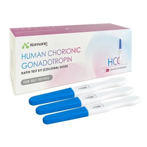 Ks-HCG-3 High Accuracy Rapid Midstream HCG Pregnancy Test for 3 Persons