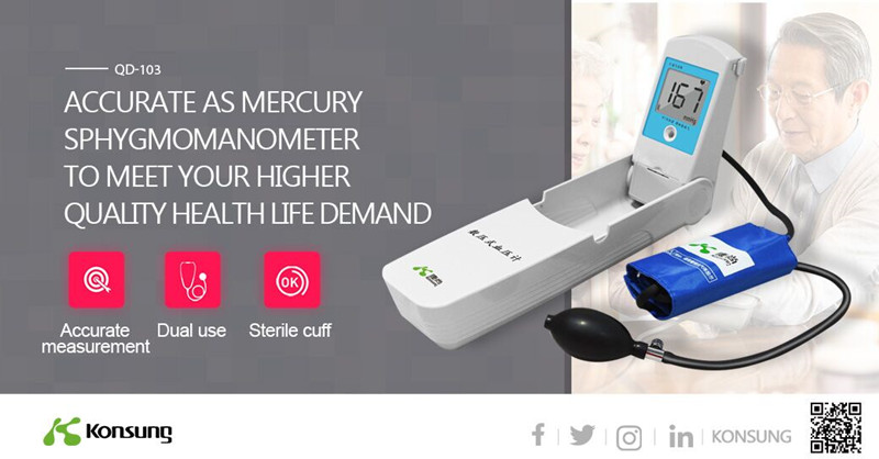 Konsung QD-103 blood pressure monitor