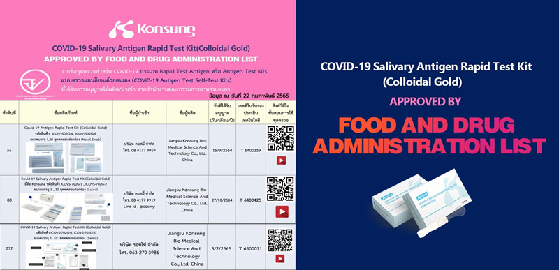 Konsung Covid-19 Test Kits