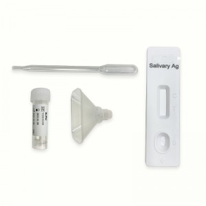 Factory Directly supply China DNA Rna Sterile V Shape Tys Collecting Funnel Test Sample Tube Device Saliva Collection Kit