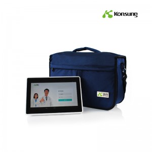 Mobile health monitor for integrated diagnostic telemedicine e-health and e-Clinic